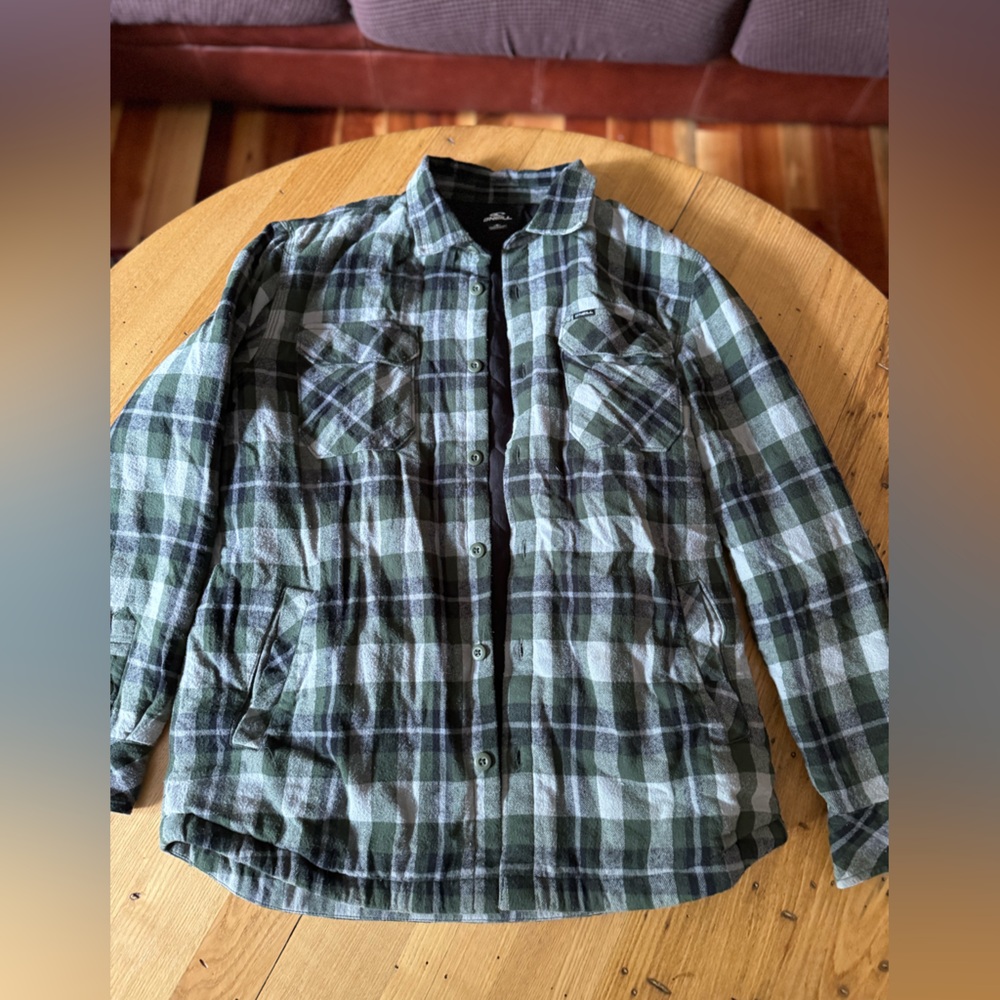 O’NEILL Mens M EUC lined jacket flannel